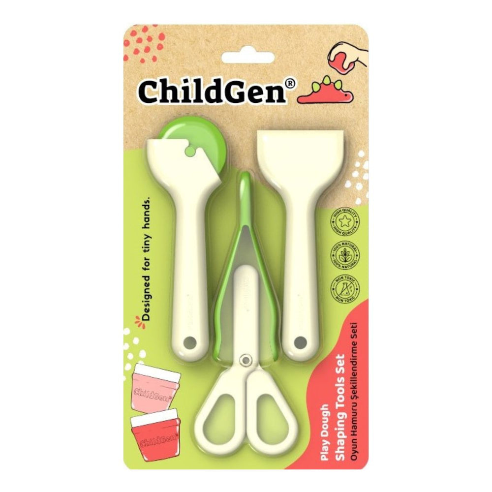 Werkzeugset zum Modellieren von Knete und zur Förderung der Feinmotorik - Tublu.de