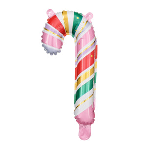 Folienballon 5 Stück – Zuckerstange 18,5 x 35 cm
