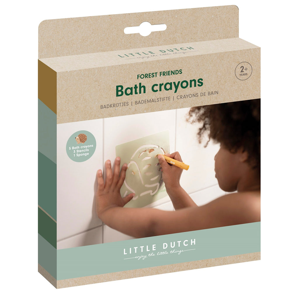 Abwaschbare Buntstifte für die Badewanne – Forest Friends - Tublu.de