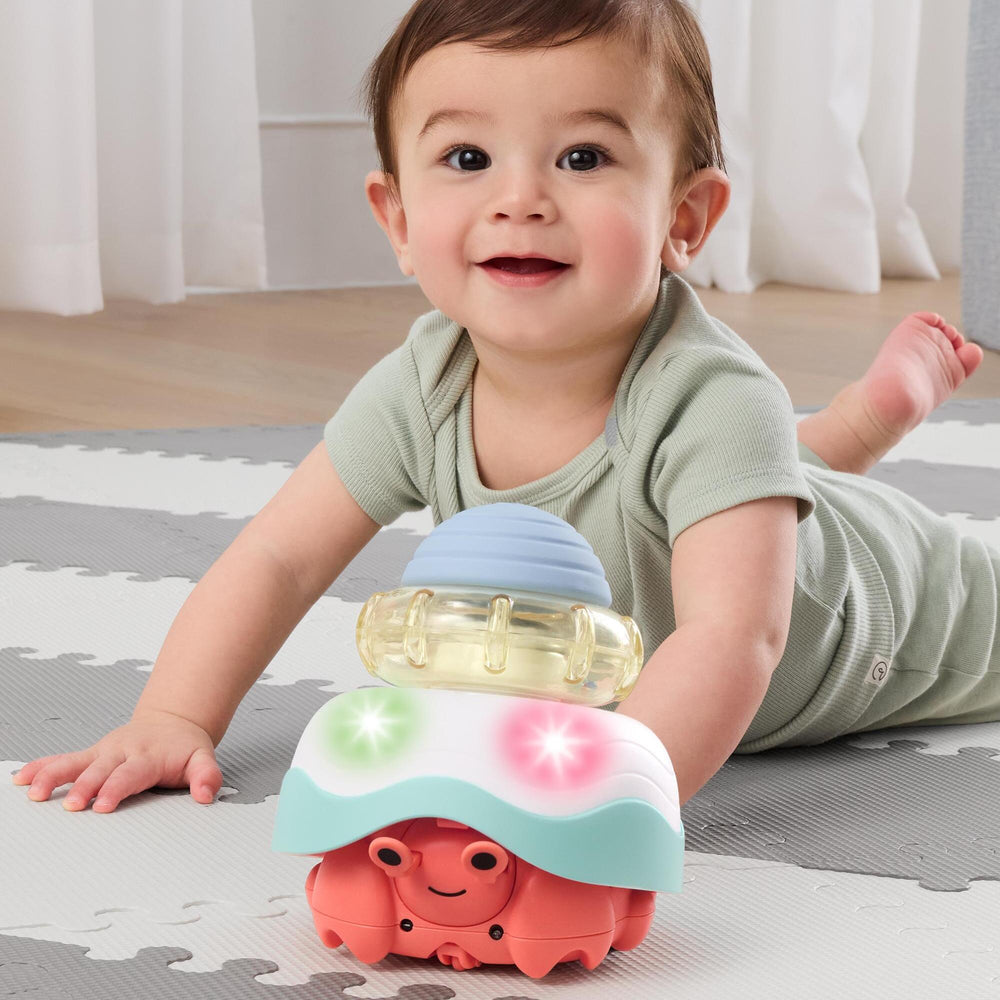 4-in-1-Spielzeug zum Krabbeln – Krabbe