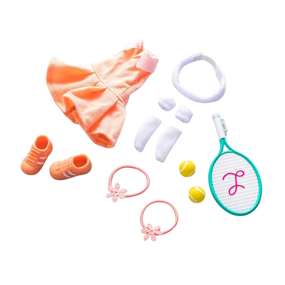 Puppenzubehör – Tennisspielerin
