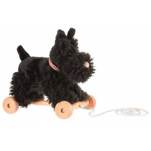 Plüschhund Walter zum Ziehen