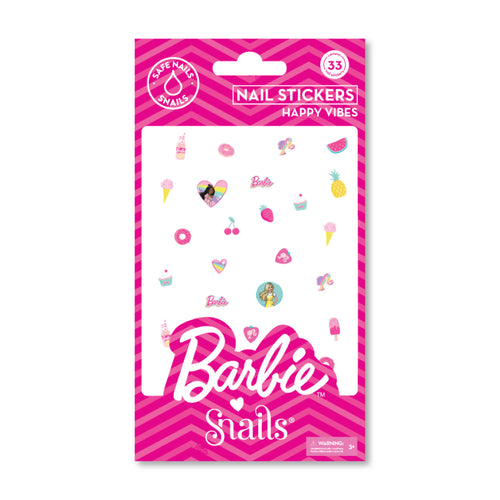 Nagelsticker Kinder Barbie - Happy Vibes