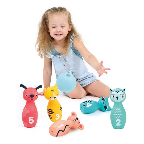 Weiche Tierkegel mit Zahlen - Tublu.de