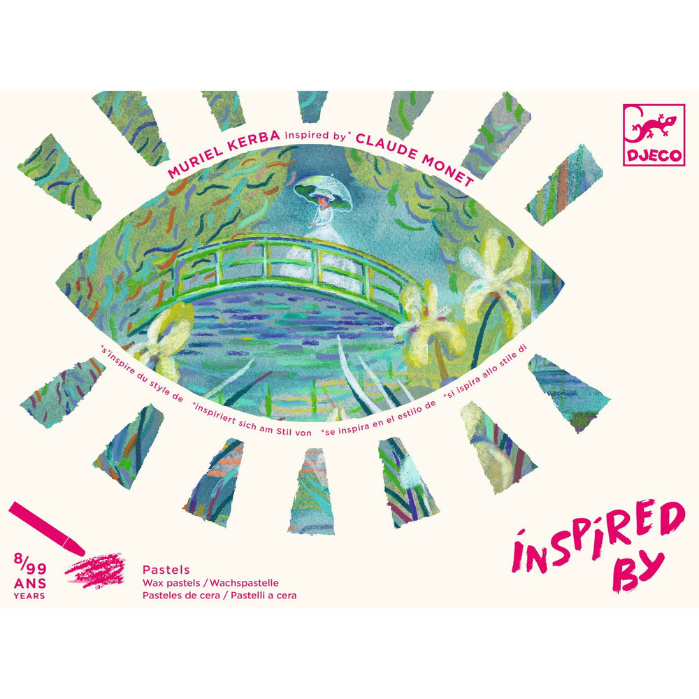 Kunstset Inspirationen – Wasserlilien - Tublu.de