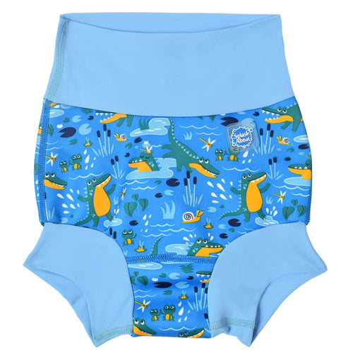 Schwimmwindel Happy Nappy 12-24 Monate Krokodile (XL)
