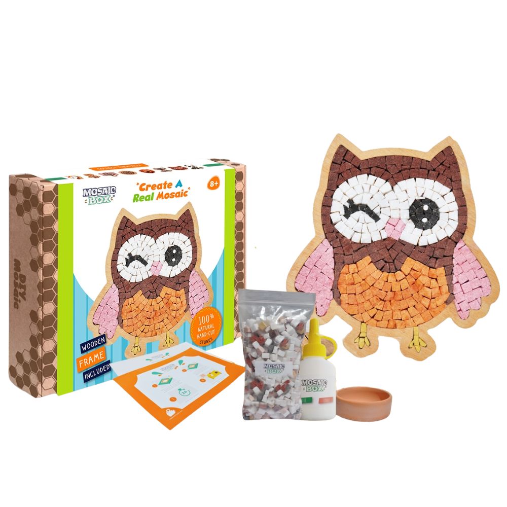 Kreatives Mosaik-Set MOSAICBOX Eule 12