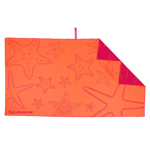 Schnelltrocknendes Handtuch SoftFibre Recycled – Starfish 150 x 90 cm