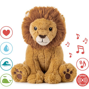 Noisy Louis Lion™ mit Geräuschsensor und Spieluhr - Löwe - Tublu.de