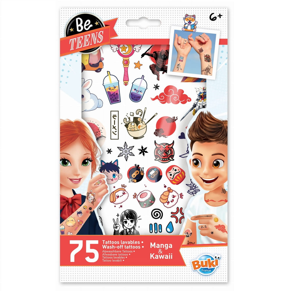 Tattoos - Manga Kawai 75 Stk. - Tublu.de