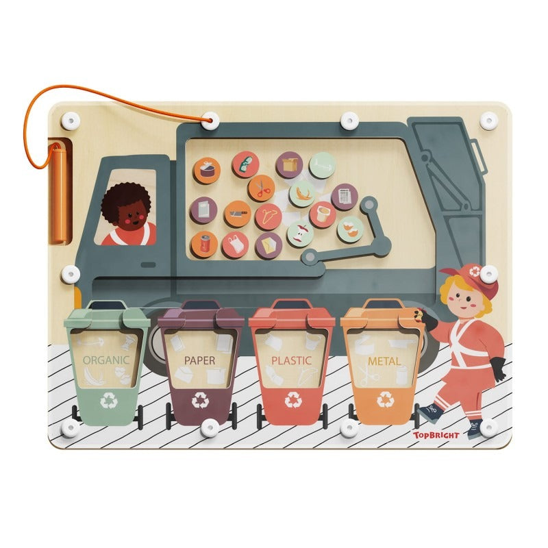 Magnetlabyrinth – Mülltrennung - Tublu.de