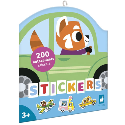 Wiederverwendbare Aufkleber auf Bögen 3+ – Fahrzeuge 200 Stück - Tublu.de