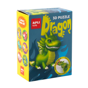 3D-Puzzle Drachen – Grün - Tublu.de