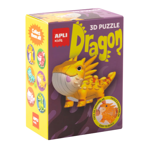 3D-Puzzle Drachen – Orange - Tublu.de