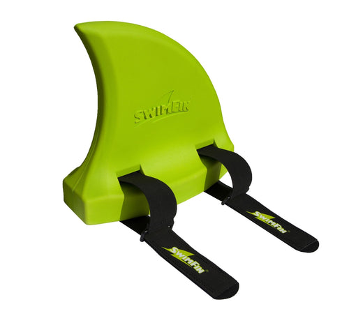 Haifischflossen-Schwimmgürtel für Kinder – Limette