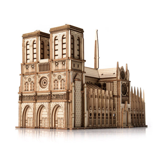 Holzpuzzle 3D-Modell – Notre-Dame