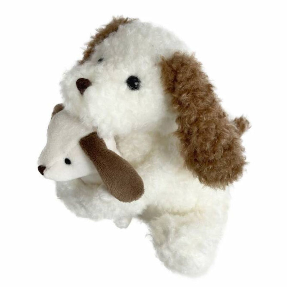 Nafi der Hund Kuscheltier mit ihrem Baby - Tublu.de