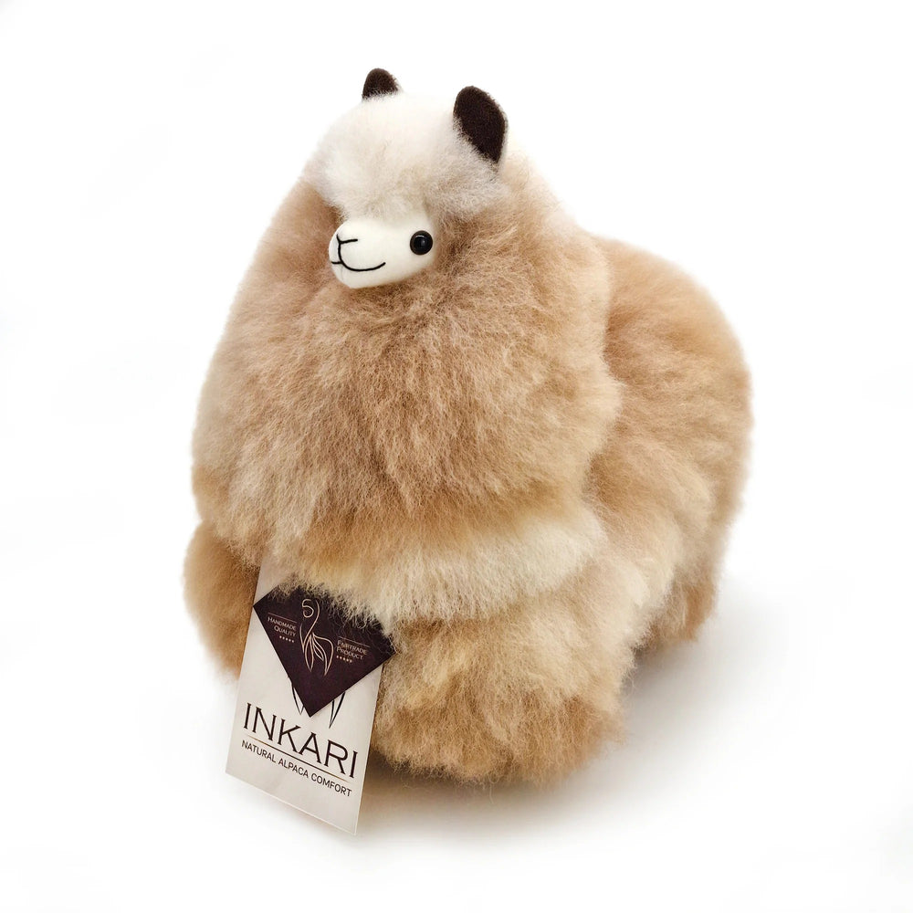 Plüsch-Alpaka Naturals – Sandstone 23 cm - Tublu.de