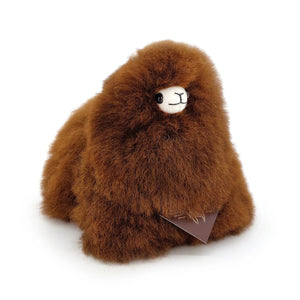 Plüsch-Alpaka Naturals – Walnut 15 cm - Tublu.de