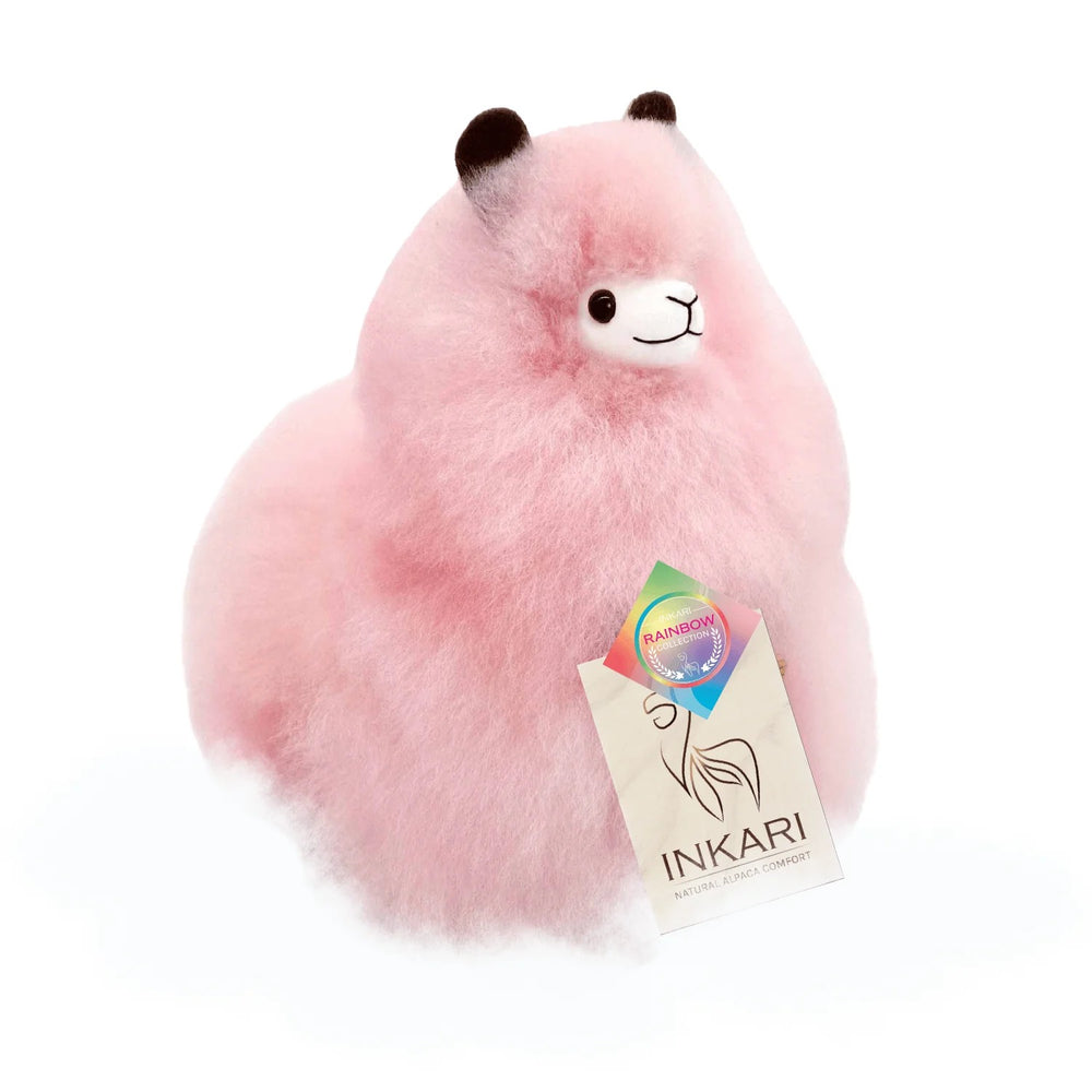 Fluffiges Maskottchen Apaka Rainbows – Zuckerwatte 23 cm