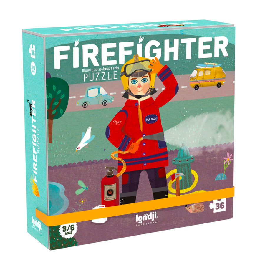 Taschenpuzzle – Feuerwehrmann, 36 Teile - Tublu.de