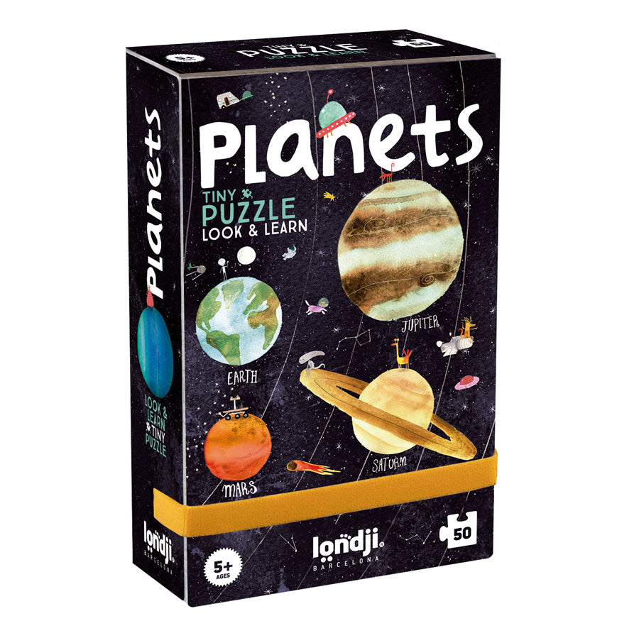 Taschenpuzzle mit Beobachtungsspiel – Planeten, 50 Teile - Tublu.de