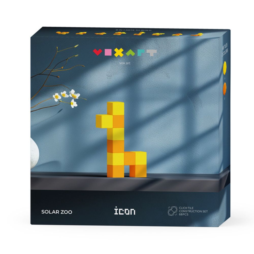 Konstruktionsbausteine VoxArt Solar Zoo Icon Kollektion