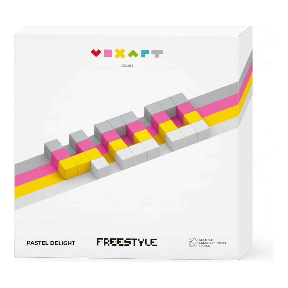 Konstruktionsbausteine VoxArt Pastel Delight Freestyle 400 Teile