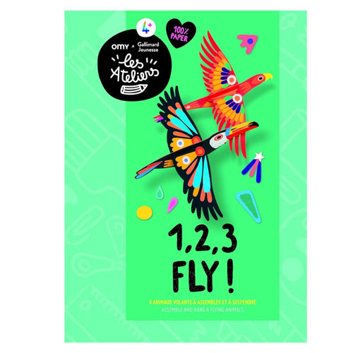 Kreativset OMY x Gallimard – 1,2,3 Fly! - Tublu.de