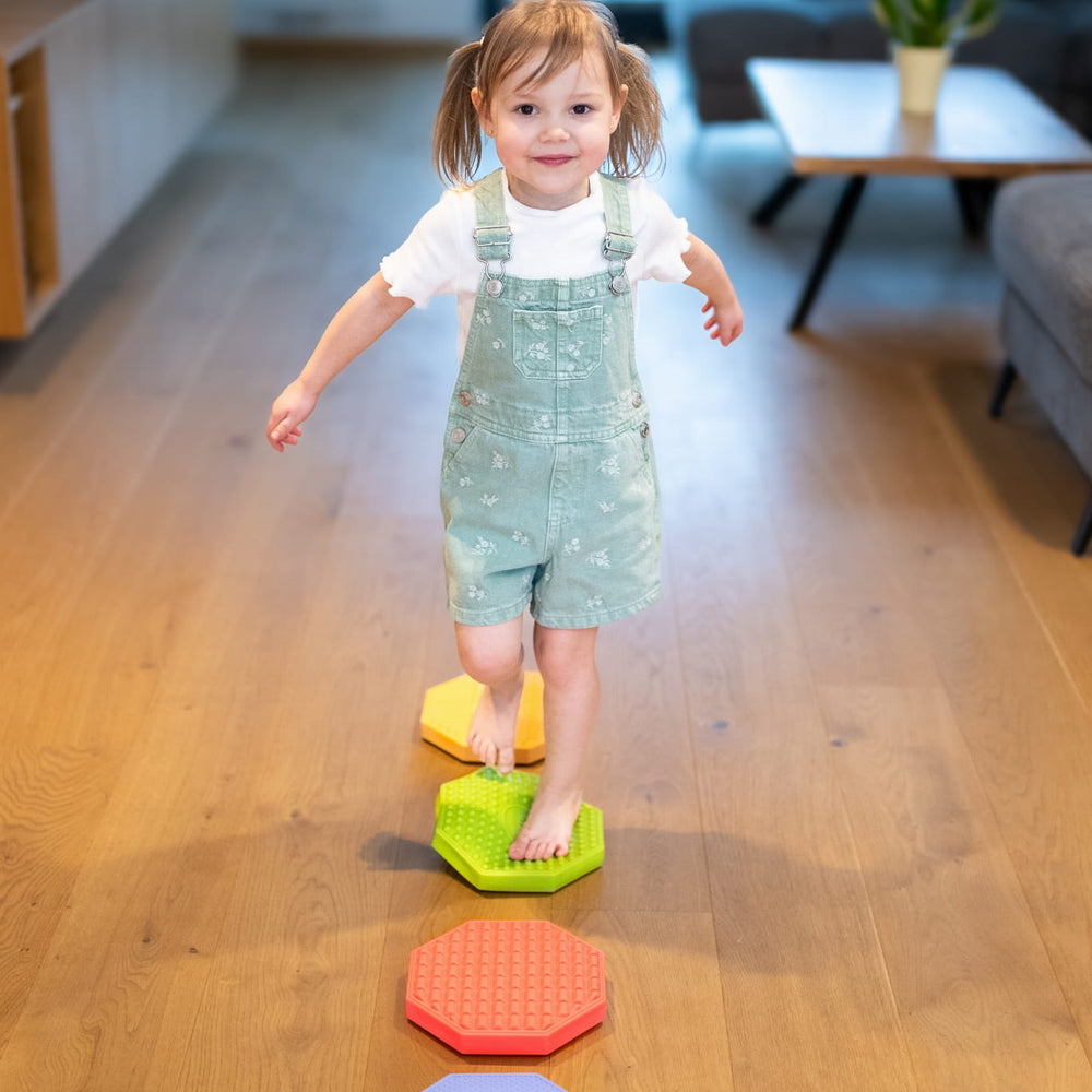 Sensorische Scheiben achteckig 4 Stück