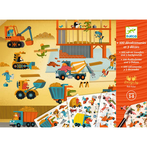 Kunstset Abziehbilder – Fahrzeuge - Tublu.de