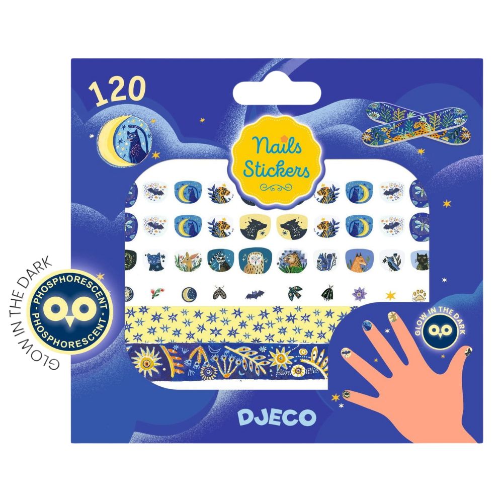 Nagelsticker – Mondblitz - Tublu.de