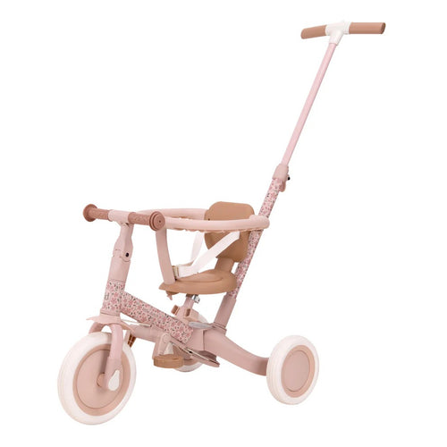 4-in-1-Dreirad mit Griff – Fairy Floral