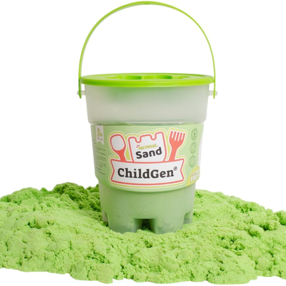 Kinetic Sand, 100 % natürlich – Grün 500 g - Tublu.de