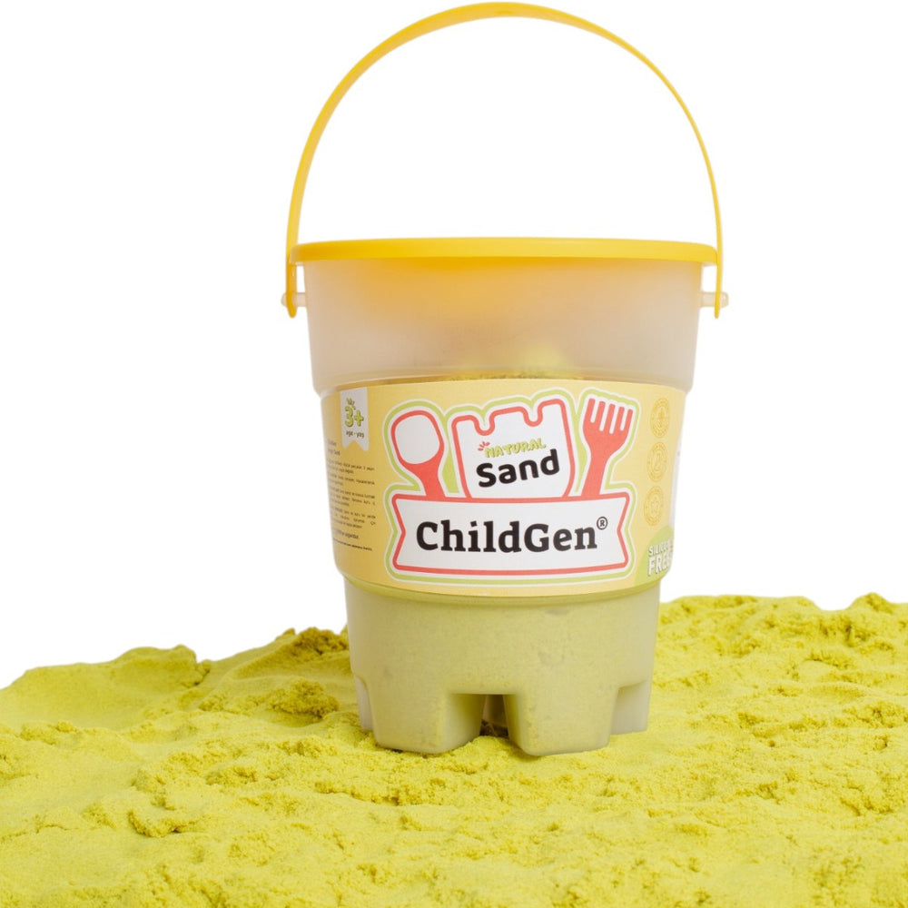 Kinetic Sand, 100 % natürlich – Gelb 500 g - Tublu.de