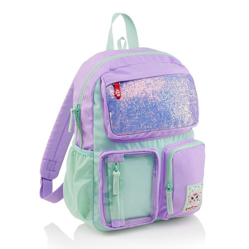 Vierkammer-Rucksack – Violett 17 l