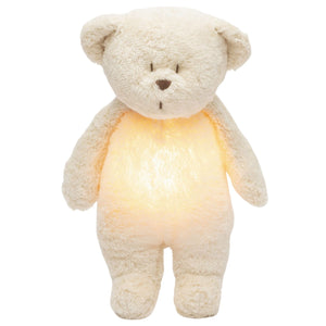 Brummender Teddybär mit Lampe Organic 2.0 – Polar