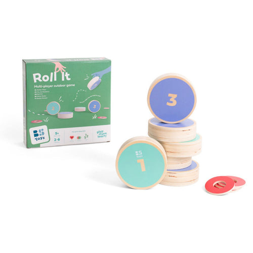 Holzgeschicklichkeitsspiel – Roll die Scheiben - Tublu.de