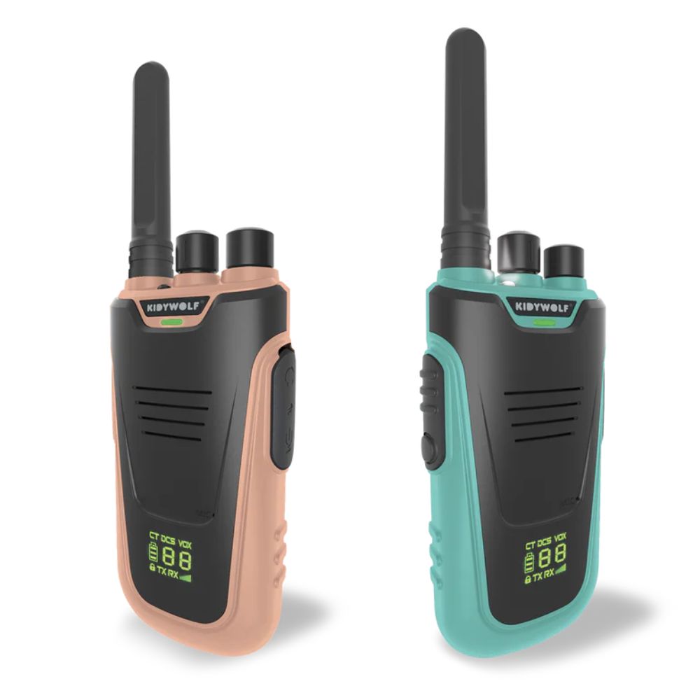 Walkie-Talkie-Set – pink und blau