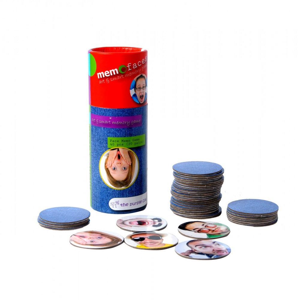 Memory-Spiel – Gesichter