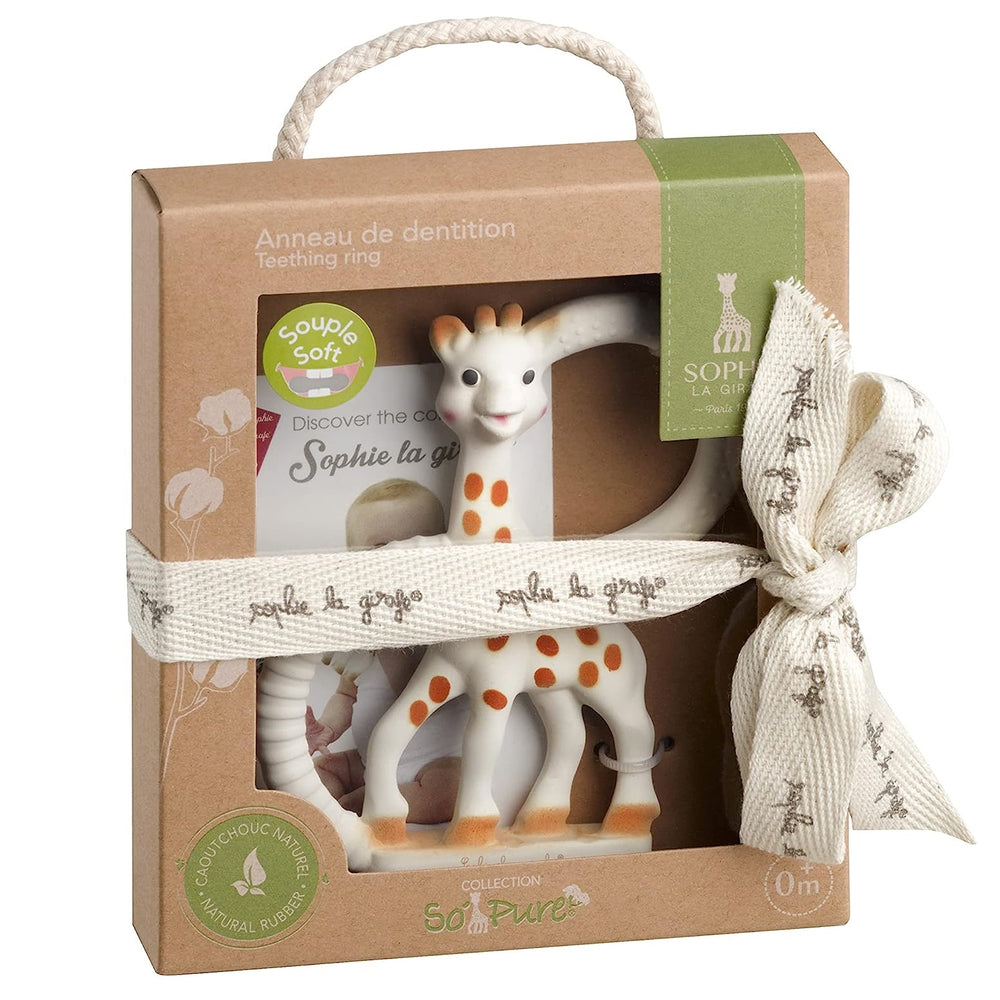 Weicher Beißring Sophie die Giraffe  - So'Pure - Tublu.de