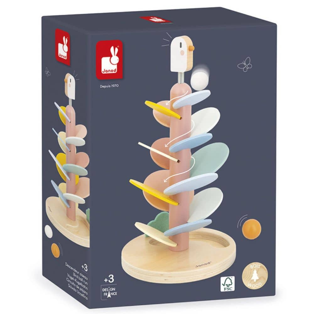 Holzkugelbahn Vogel - Sweet Cocoon 3+