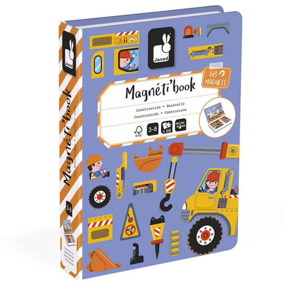 Magnetisches Puzzle Magnetibook – Baustelle