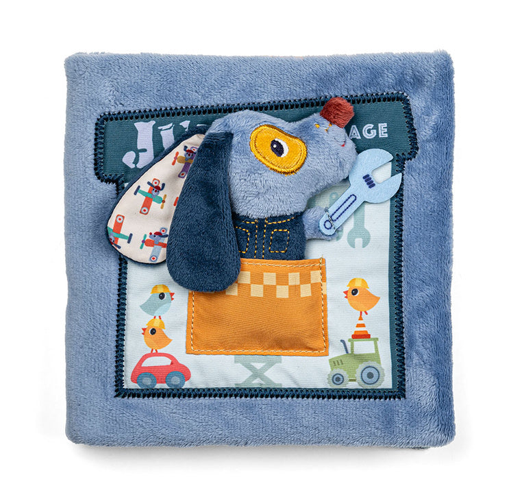 Weiches Aktivitätsbuch – Jules' Hundegarage 12 m+