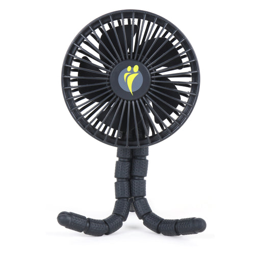 Windrad für Kinderwagen mit Akku