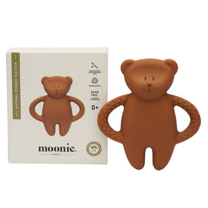 Beißring aus Naturkautschuk – Caramel