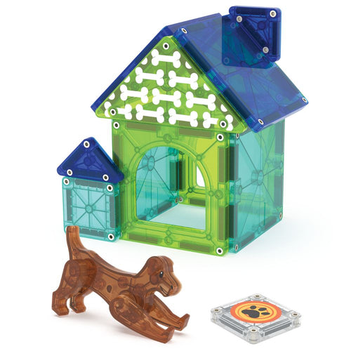 Magnetische Blöcke - Dog House 13 el.