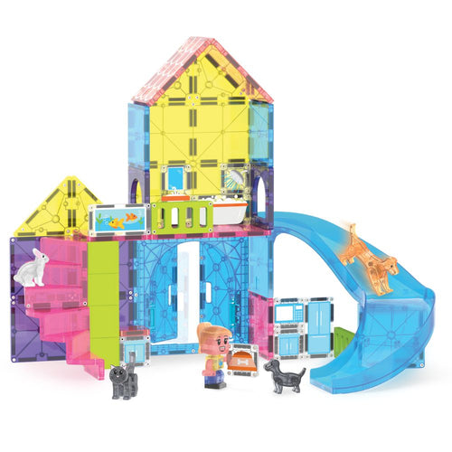 Magnetische Bausteine - Pet Playhouse 50 el.