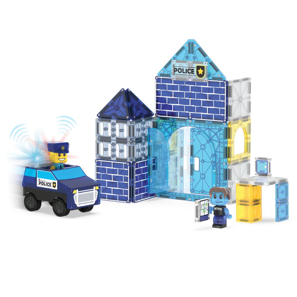 Magnetische Ziegel - Polizeiwache 35 el.