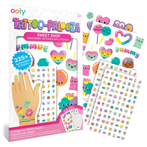 Waschbare Tattoos & Nagelsticker – Toller Laden